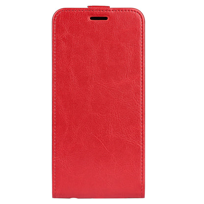 For Nokia G22 Card Holder Vertical Flip Phone Case Crazy Horse Texture Shockproof PU Leather Cover