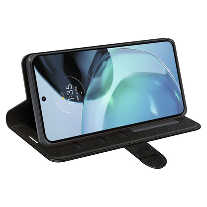 Stand Phone Case for Google Pixel 7a PU Leather Wallet Crazy Horse Texture Flip Cover