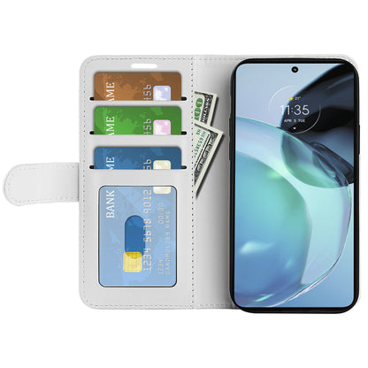 Stand Phone Case for Google Pixel 7a PU Leather Wallet Crazy Horse Texture Flip Cover