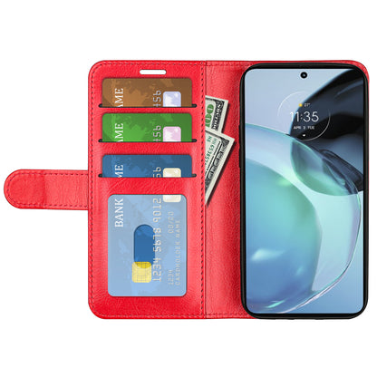 Stand Phone Case for Google Pixel 7a PU Leather Wallet Crazy Horse Texture Flip Cover