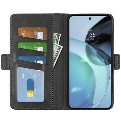 Flip Shell for Google Pixel 7a Calf Texture Cell Phone Cover Stand Wallet PU Leather Phone Case