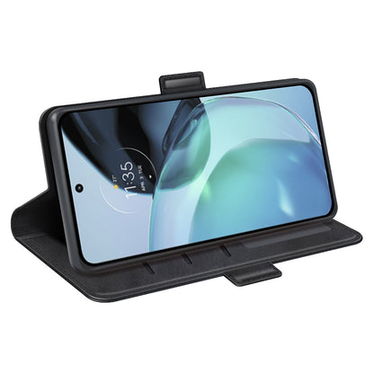 Flip Shell for Google Pixel 7a Calf Texture Cell Phone Cover Stand Wallet PU Leather Phone Case