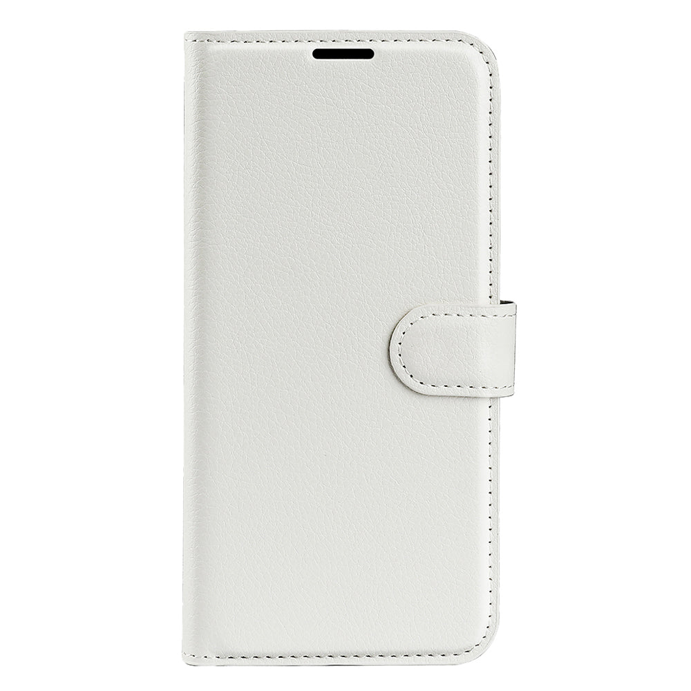 Wallet Stand Shell for Honor Magic5 Pro Litchi Texture PU Leather Phone Case Flip Cover