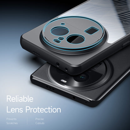DUX DUCIS Aimo Series for Oppo Find X6 Pro Matte Phone Case TPU+PC Anti-drop Phone Cover (REACH Certification)