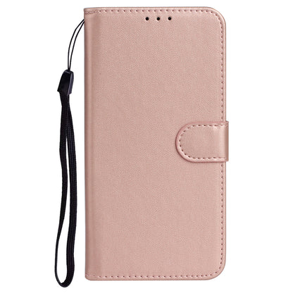 B40 For Xiaomi 13 Lite / Civi 2 5G Solid Color Wallet Stand Cover PU Leather+TPU Cell Phone Case