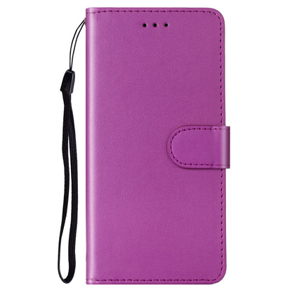 B40 For Xiaomi 13 Lite / Civi 2 5G Solid Color Wallet Stand Cover PU Leather+TPU Cell Phone Case