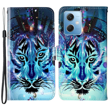 For Xiaomi Redmi Note 12 5G (China) / (India) / (Global) / Poco X5 5G Leather Phone Case Pattern Printing Wallet Stand Cover