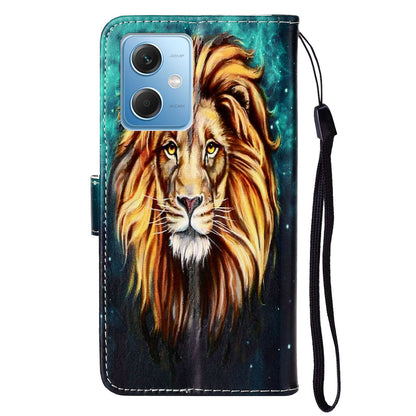 For Xiaomi Redmi Note 12 5G (China) / (India) / (Global) / Poco X5 5G Leather Phone Case Pattern Printing Wallet Stand Cover