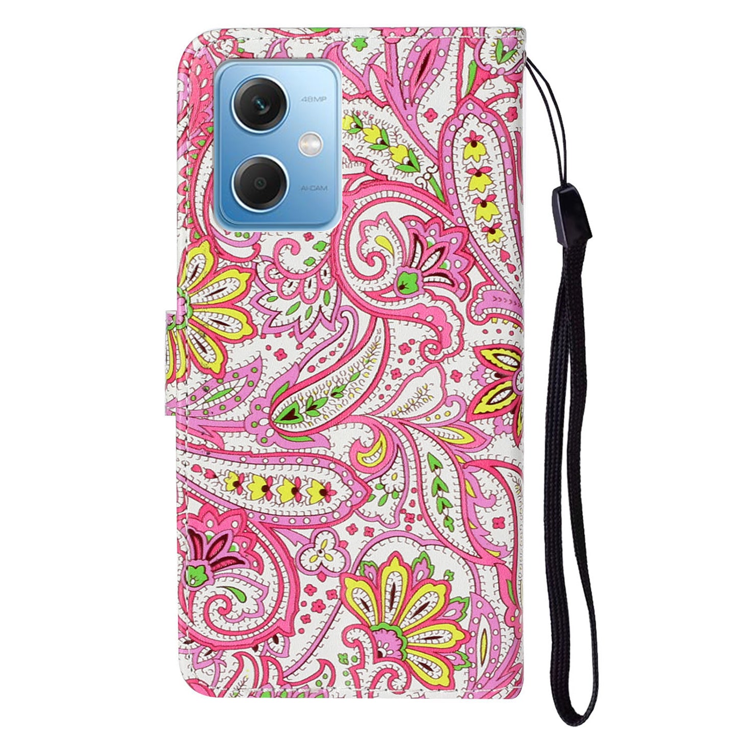 For Xiaomi Redmi Note 12 5G (China) / (India) / (Global) / Poco X5 5G Leather Phone Case Pattern Printing Wallet Stand Cover