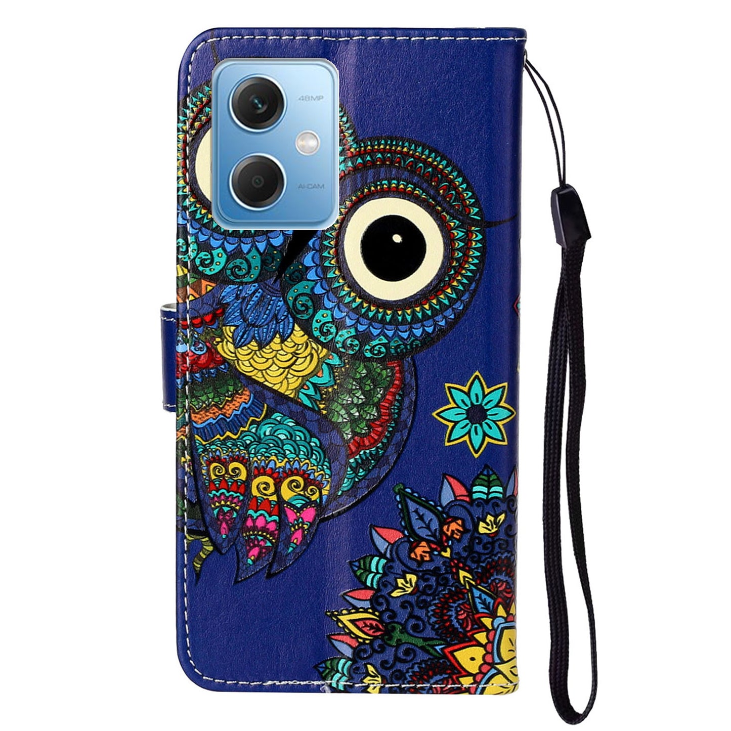 For Xiaomi Redmi Note 12 5G (China) / (India) / (Global) / Poco X5 5G Leather Phone Case Pattern Printing Wallet Stand Cover