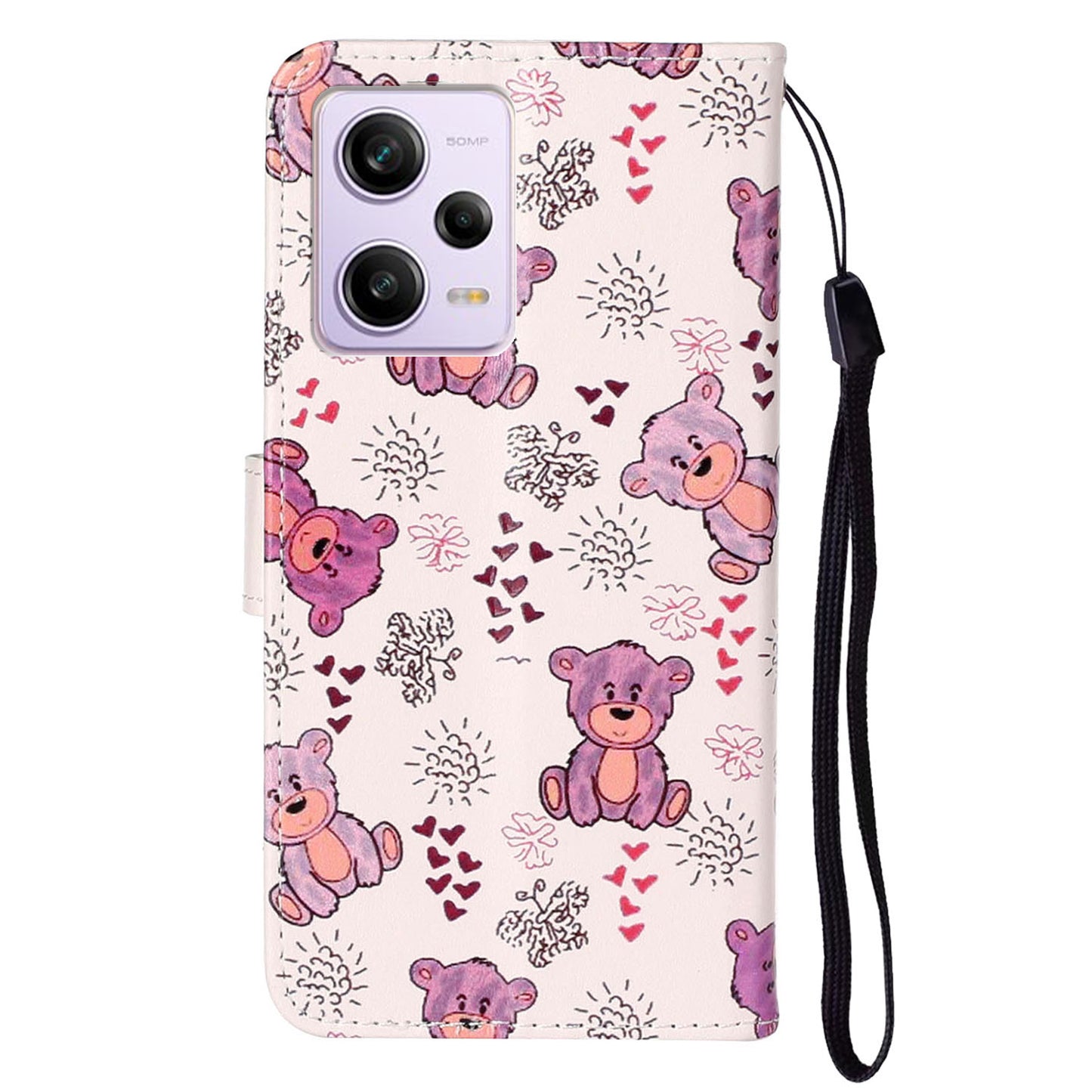 For Xiaomi Poco X5 Pro 5G / Redmi Note 12 Pro Speed 5G / Note 12 Pro 5G Pattern Printing Phone Cover Leather Wallet Flip Stand Case