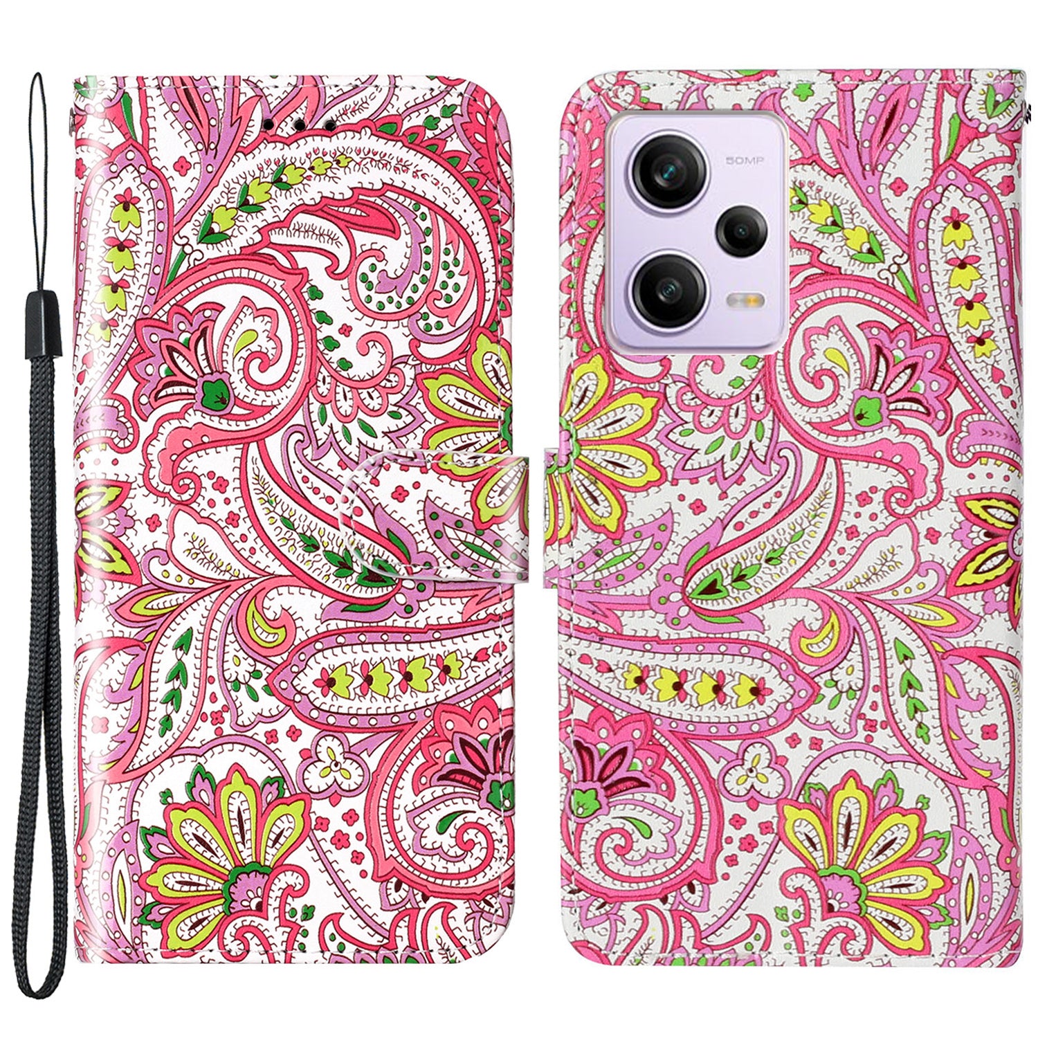 For Xiaomi Poco X5 Pro 5G / Redmi Note 12 Pro Speed 5G / Note 12 Pro 5G Pattern Printing Phone Cover Leather Wallet Flip Stand Case