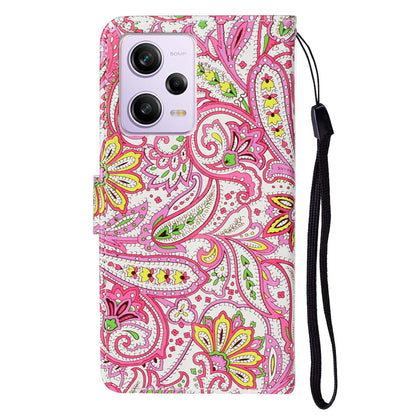For Xiaomi Poco X5 Pro 5G / Redmi Note 12 Pro Speed 5G / Note 12 Pro 5G Pattern Printing Phone Cover Leather Wallet Flip Stand Case