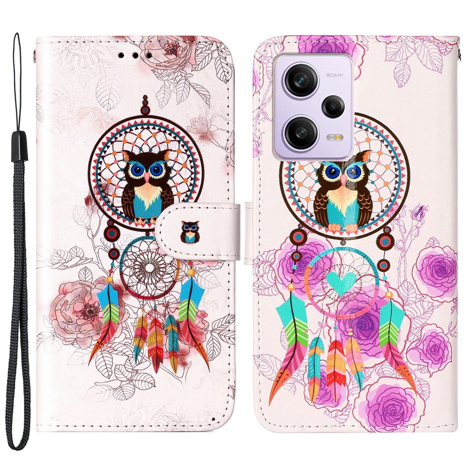 For Xiaomi Poco X5 Pro 5G / Redmi Note 12 Pro Speed 5G / Note 12 Pro 5G Pattern Printing Phone Cover Leather Wallet Flip Stand Case