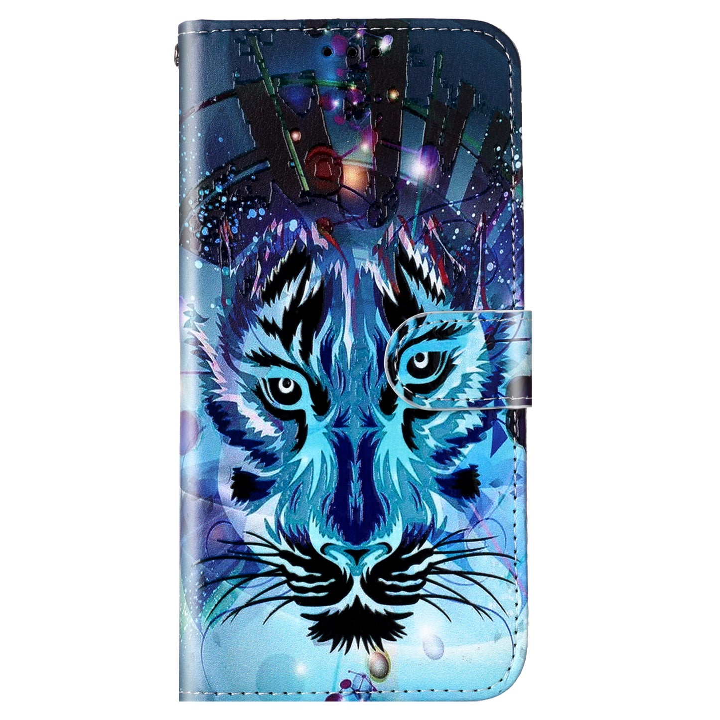 For Xiaomi 13 Lite / Civi 2 5G PU Leather Phone Case Pattern Printing Folding Stand Wallet Cover with Strap