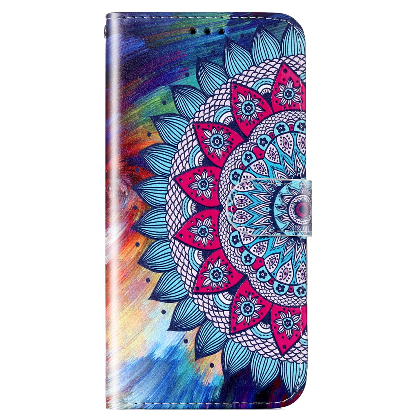 For Xiaomi 13 Lite / Civi 2 5G PU Leather Phone Case Pattern Printing Folding Stand Wallet Cover with Strap