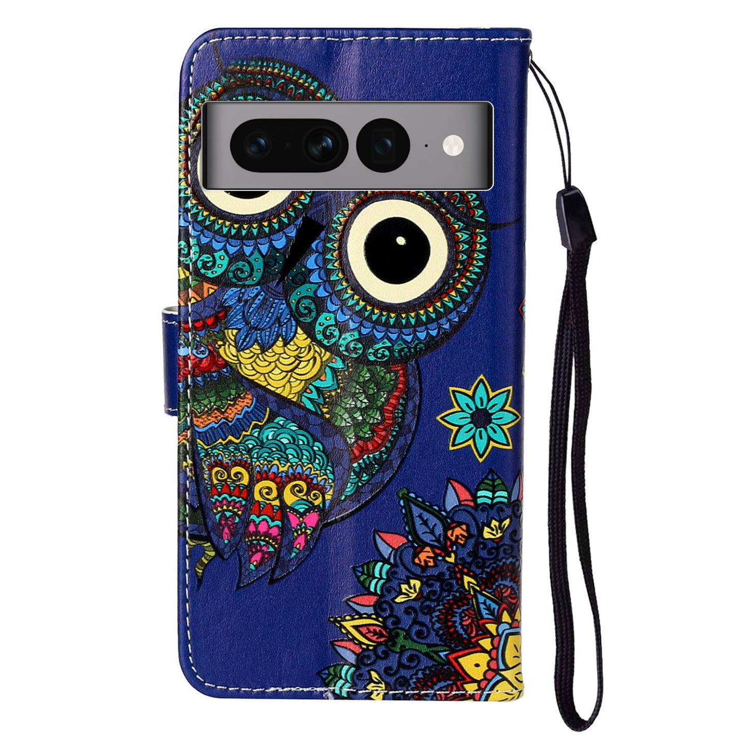 For Google Pixel 7 Pro 5G Pattern Printing Leather Wallet Cover Flip Stand Drop-proof Phone Case