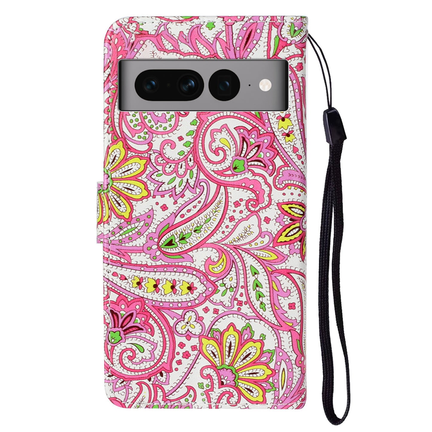 For Google Pixel 7 Pro 5G Pattern Printing Leather Wallet Cover Flip Stand Drop-proof Phone Case
