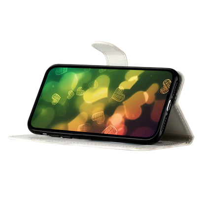 For Google Pixel 6 Pro 5G Wallet Phone Case Pattern Printing PU Leather Stand Flip Cover with Strap