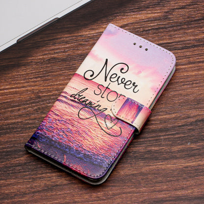 For Xiaomi Poco X5 Pro 5G / Redmi Note 12 Pro Speed 5G / Note 12 Pro 5G Pattern Printing Phone Case PU Leather Wallet Stand Cover