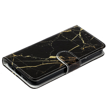 Phone Case for Xiaomi Redmi Note 12 5G (China) / (India) / (Global) / Poco X5 5G , PU Leather Pattern Printing Stand Flip Wallet Cover