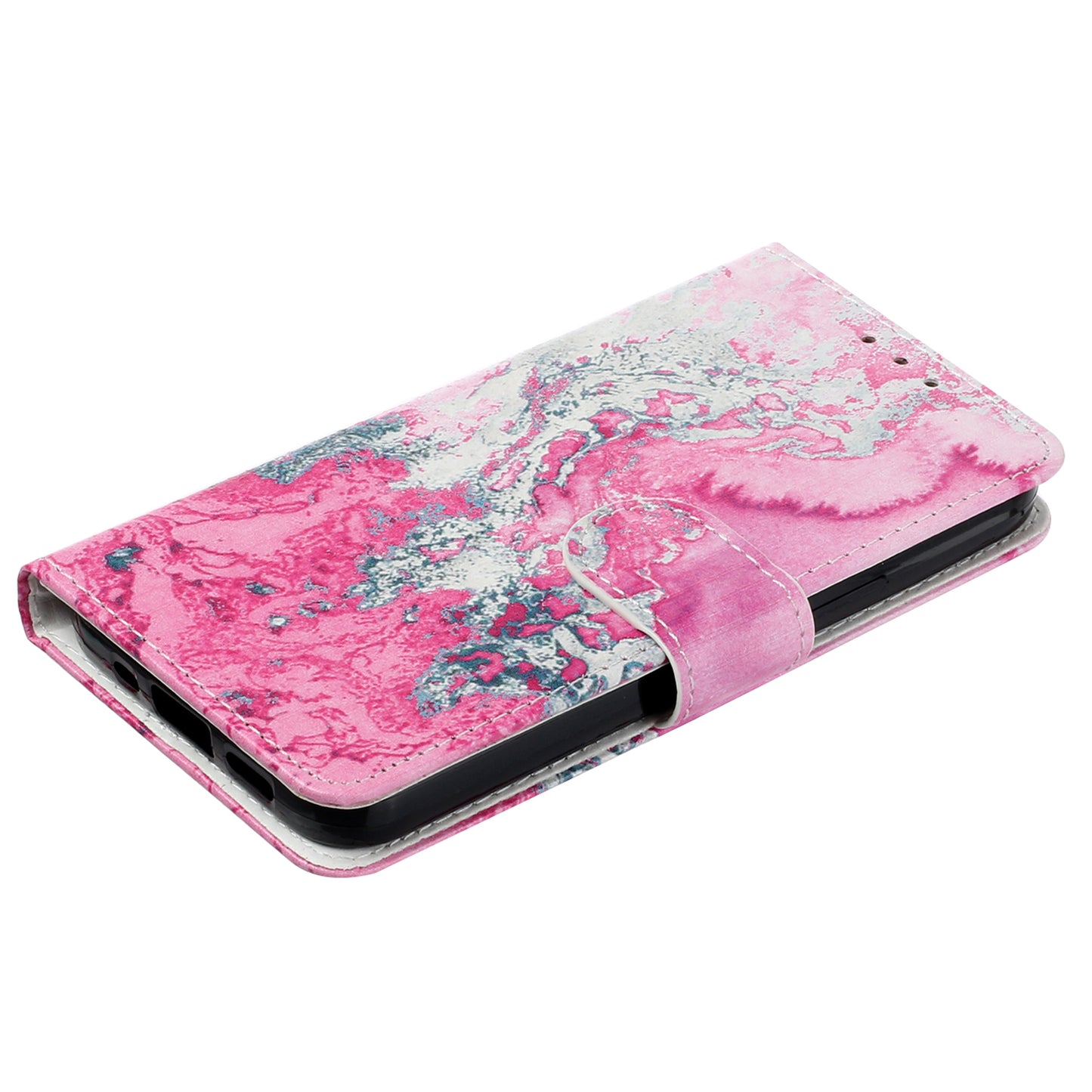 Phone Case for Xiaomi Redmi Note 12 5G (China) / (India) / (Global) / Poco X5 5G , PU Leather Pattern Printing Stand Flip Wallet Cover