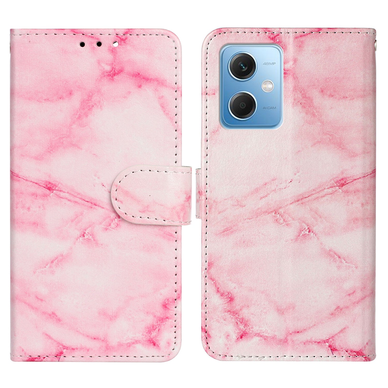 Phone Case for Xiaomi Redmi Note 12 5G (China) / (India) / (Global) / Poco X5 5G , PU Leather Pattern Printing Stand Flip Wallet Cover