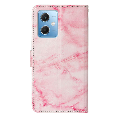 Phone Case for Xiaomi Redmi Note 12 5G (China) / (India) / (Global) / Poco X5 5G , PU Leather Pattern Printing Stand Flip Wallet Cover