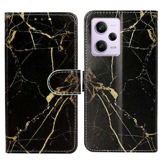 For Xiaomi Redmi Note 12 Pro 5G / Note 12 Pro Speed 5G / Poco X5 Pro 5G Leather Phone Case Pattern Printing Flip Wallet Stand Cover