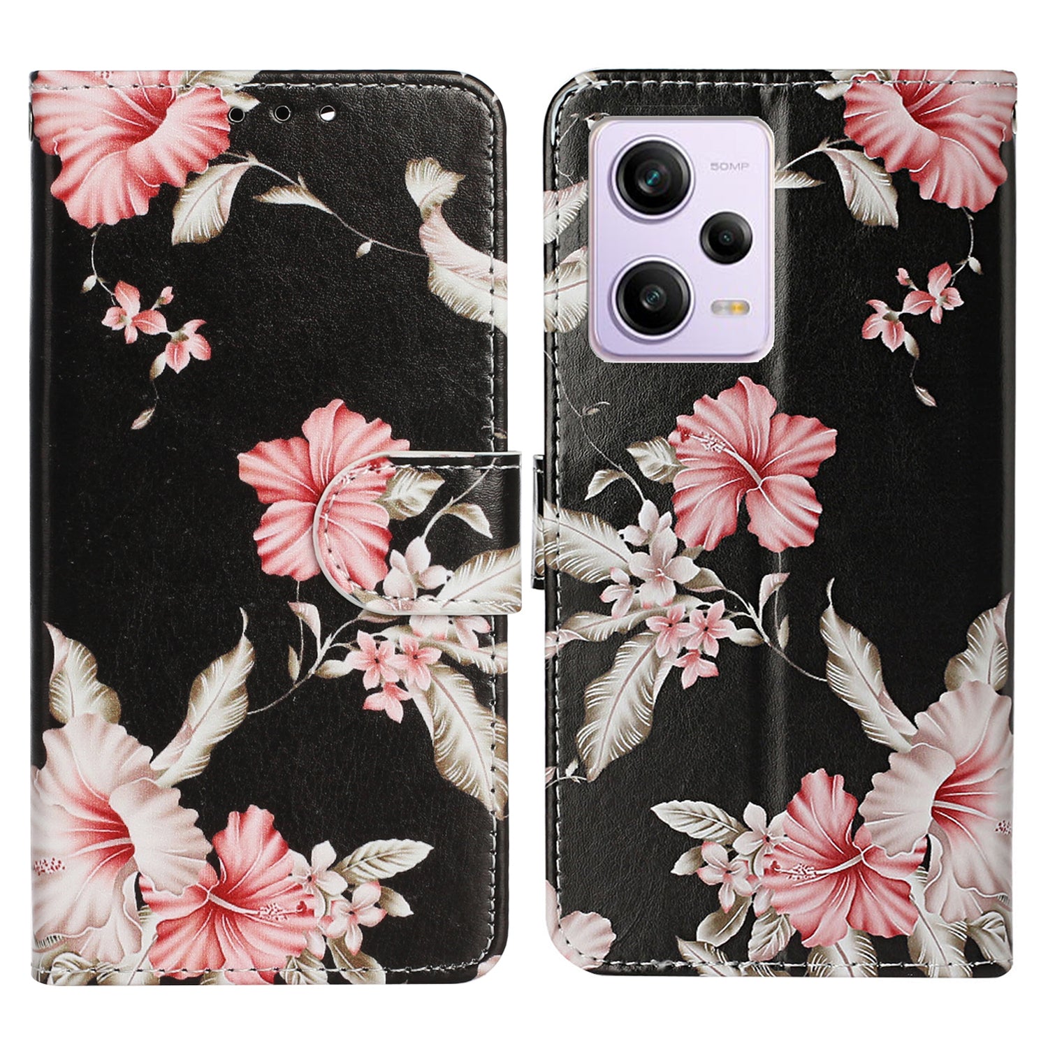 For Xiaomi Redmi Note 12 Pro 5G / Note 12 Pro Speed 5G / Poco X5 Pro 5G Leather Phone Case Pattern Printing Flip Wallet Stand Cover