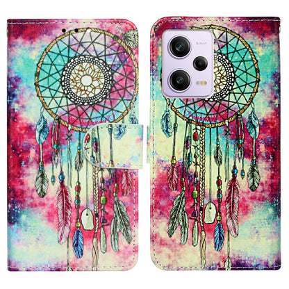 For Xiaomi Redmi Note 12 Pro 5G / Note 12 Pro Speed 5G / Poco X5 Pro 5G Leather Phone Case Pattern Printing Flip Wallet Stand Cover