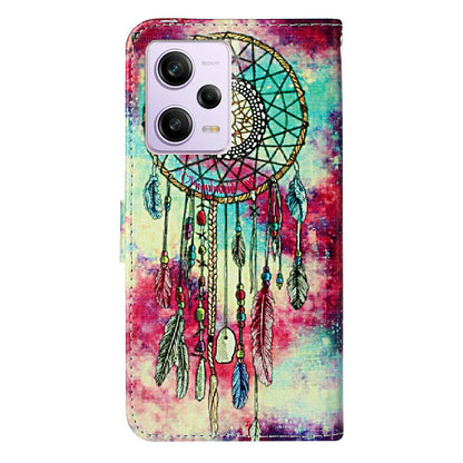For Xiaomi Redmi Note 12 Pro 5G / Note 12 Pro Speed 5G / Poco X5 Pro 5G Leather Phone Case Pattern Printing Flip Wallet Stand Cover
