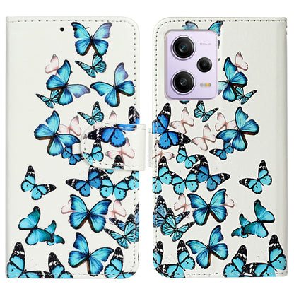 For Xiaomi Redmi Note 12 Pro 5G / Note 12 Pro Speed 5G / Poco X5 Pro 5G Leather Phone Case Pattern Printing Flip Wallet Stand Cover