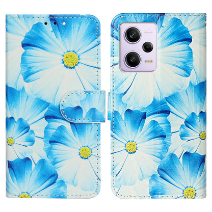 For Xiaomi Redmi Note 12 Pro 5G / Note 12 Pro Speed 5G / Poco X5 Pro 5G Leather Phone Case Pattern Printing Flip Wallet Stand Cover