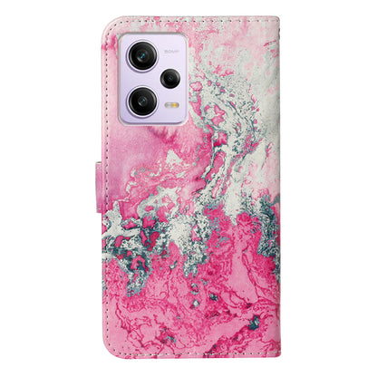 For Xiaomi Redmi Note 12 Pro 5G / Note 12 Pro Speed 5G / Poco X5 Pro 5G Leather Phone Case Pattern Printing Flip Wallet Stand Cover