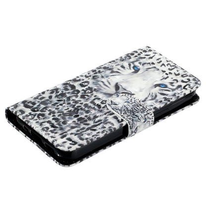 For Sony Xperia 1 V Shockproof PU Leather Wallet Case Folding Stand 3D Pattern Printing Phone Cover with Strap