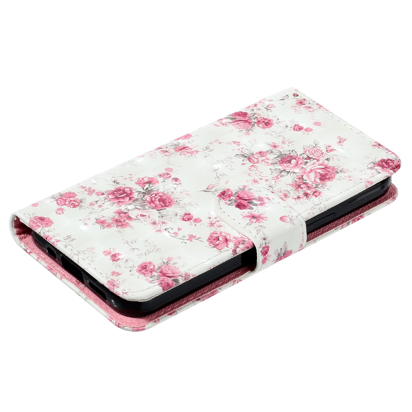 For Google Pixel 7 5G PU Leather Flip Wallet Case 3D Pattern Printing Stand Phone Cover with Strap