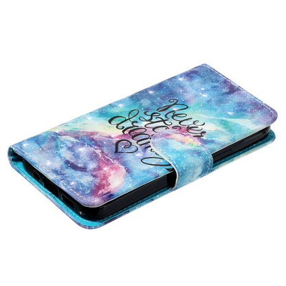 For Google Pixel 7 5G PU Leather Flip Wallet Case 3D Pattern Printing Stand Phone Cover with Strap