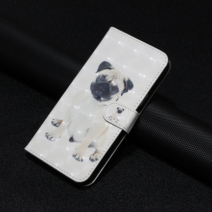 For Google Pixel 7 Pro 5G Flip Stand Phone Case 3D Pattern Printing PU Leather Wallet Phone Folio Cover with Strap