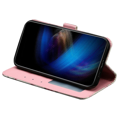 For Xiaomi Poco X5 Pro 5G / Redmi Note 12 Pro Speed 5G / Note 12 Pro 5G 3D Pattern Printing Phone Case PU Leather Wallet Stand Anti-drop Cover