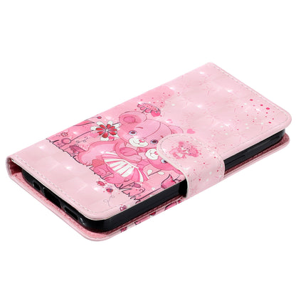For Xiaomi Poco X5 Pro 5G / Redmi Note 12 Pro Speed 5G / Note 12 Pro 5G 3D Pattern Printing Phone Case PU Leather Wallet Stand Anti-drop Cover