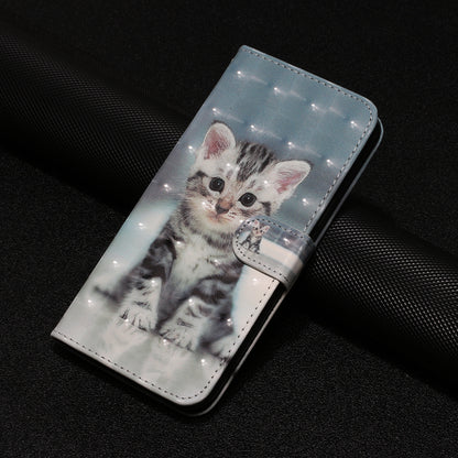 For Xiaomi Poco X5 Pro 5G / Redmi Note 12 Pro Speed 5G / Note 12 Pro 5G 3D Pattern Printing Phone Case PU Leather Wallet Stand Anti-drop Cover