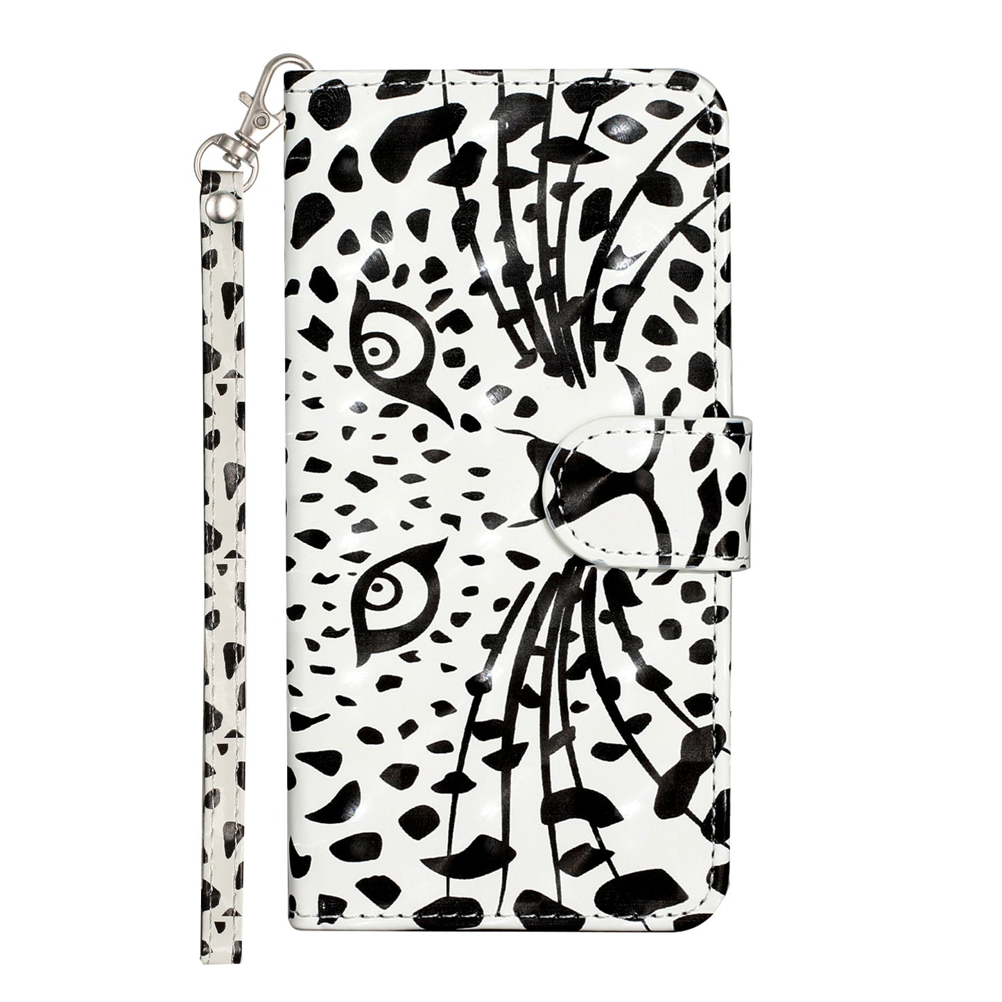 For Xiaomi Poco X5 Pro 5G / Redmi Note 12 Pro Speed 5G / Note 12 Pro 5G 3D Pattern Printing Phone Case PU Leather Wallet Stand Anti-drop Cover