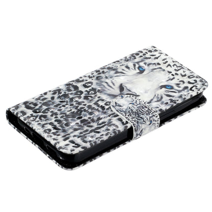 For Xiaomi Redmi Note 12 5G (India) / (China) / (Global) / Poco X5 5G 3D Pattern Printing PU Leather Wallet Cover Flip Stand Phone Case