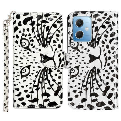 For Xiaomi Redmi Note 12 5G (India) / (China) / (Global) / Poco X5 5G 3D Pattern Printing PU Leather Wallet Cover Flip Stand Phone Case