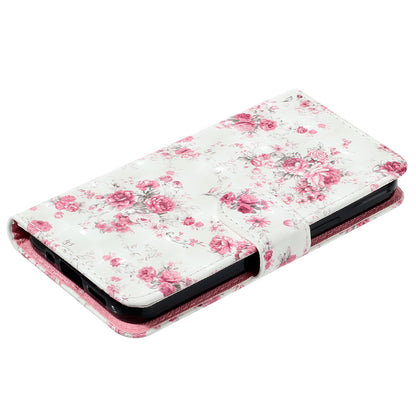 For Xiaomi Redmi Note 12 5G (India) / (China) / (Global) / Poco X5 5G 3D Pattern Printing PU Leather Wallet Cover Flip Stand Phone Case