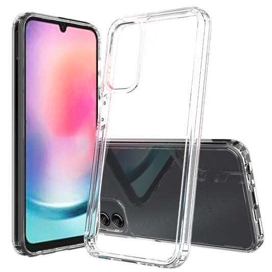 For Samsung Galaxy A24 4G Anti-Scratch Phone Case Acrylic TPU Crystal Clear Phone Back Cover