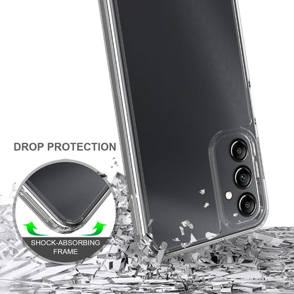 For Samsung Galaxy A24 4G Anti-Scratch Phone Case Acrylic TPU Crystal Clear Phone Back Cover
