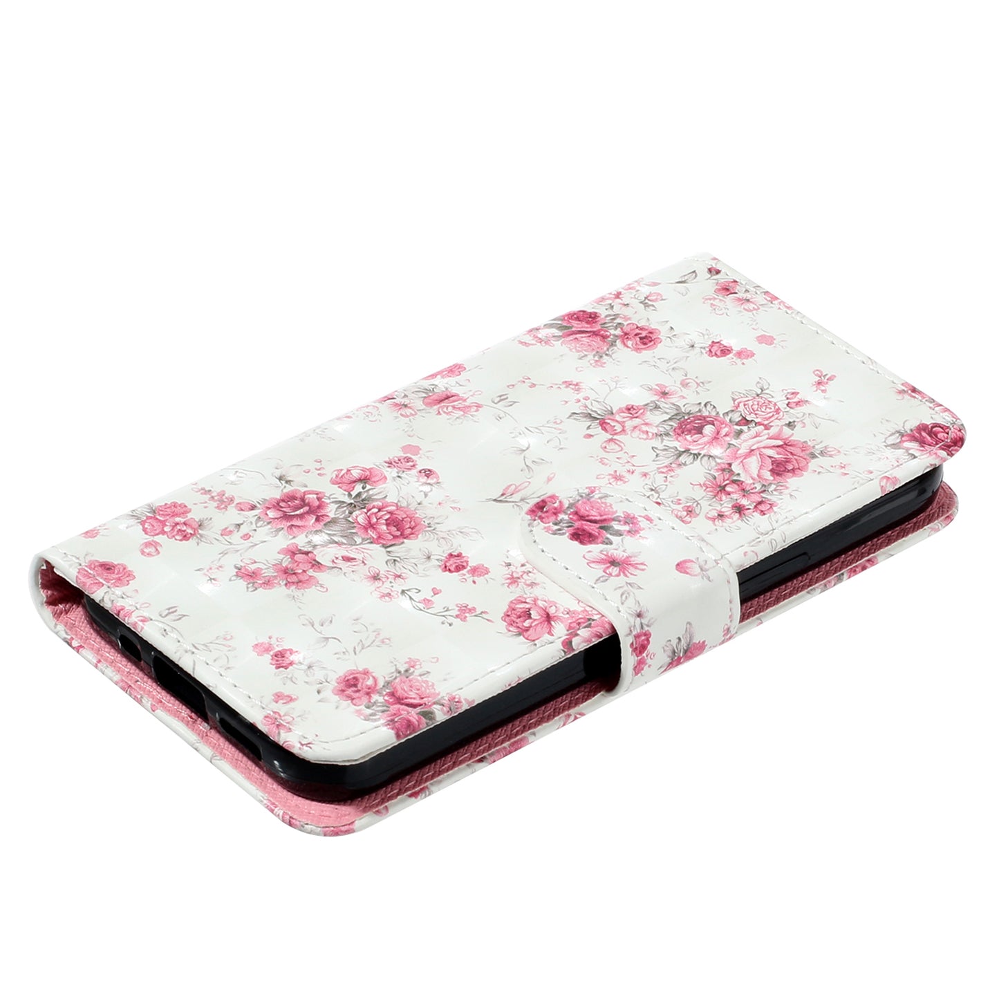 For Xiaomi 13 5G Shockproof Phone Case 3D Pattern Printing PU Leather Wallet Flip Stand Cover with Strap