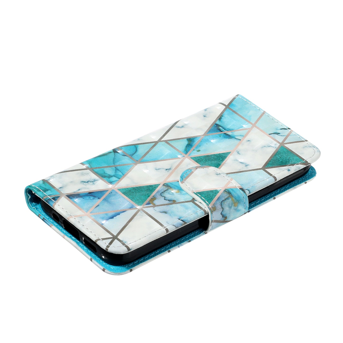 For Xiaomi 13 5G Shockproof Phone Case 3D Pattern Printing PU Leather Wallet Flip Stand Cover with Strap
